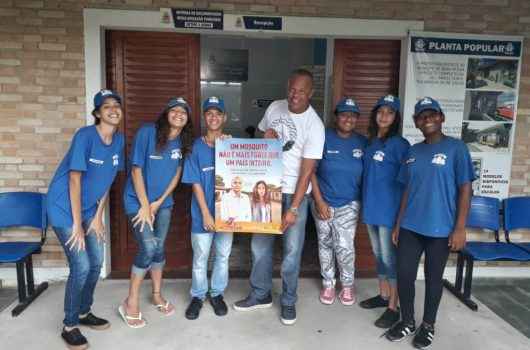 Guarda Mirim de Caraguatatuba participa de ações no combate a dengue Guarda Mirim de Caraguatatuba participa de ações no combate a dengue