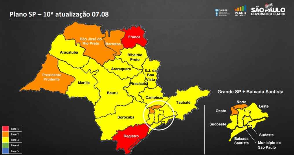 Caraguatatuba avança para Fase Amarela da retomada gradativa e segura da economia