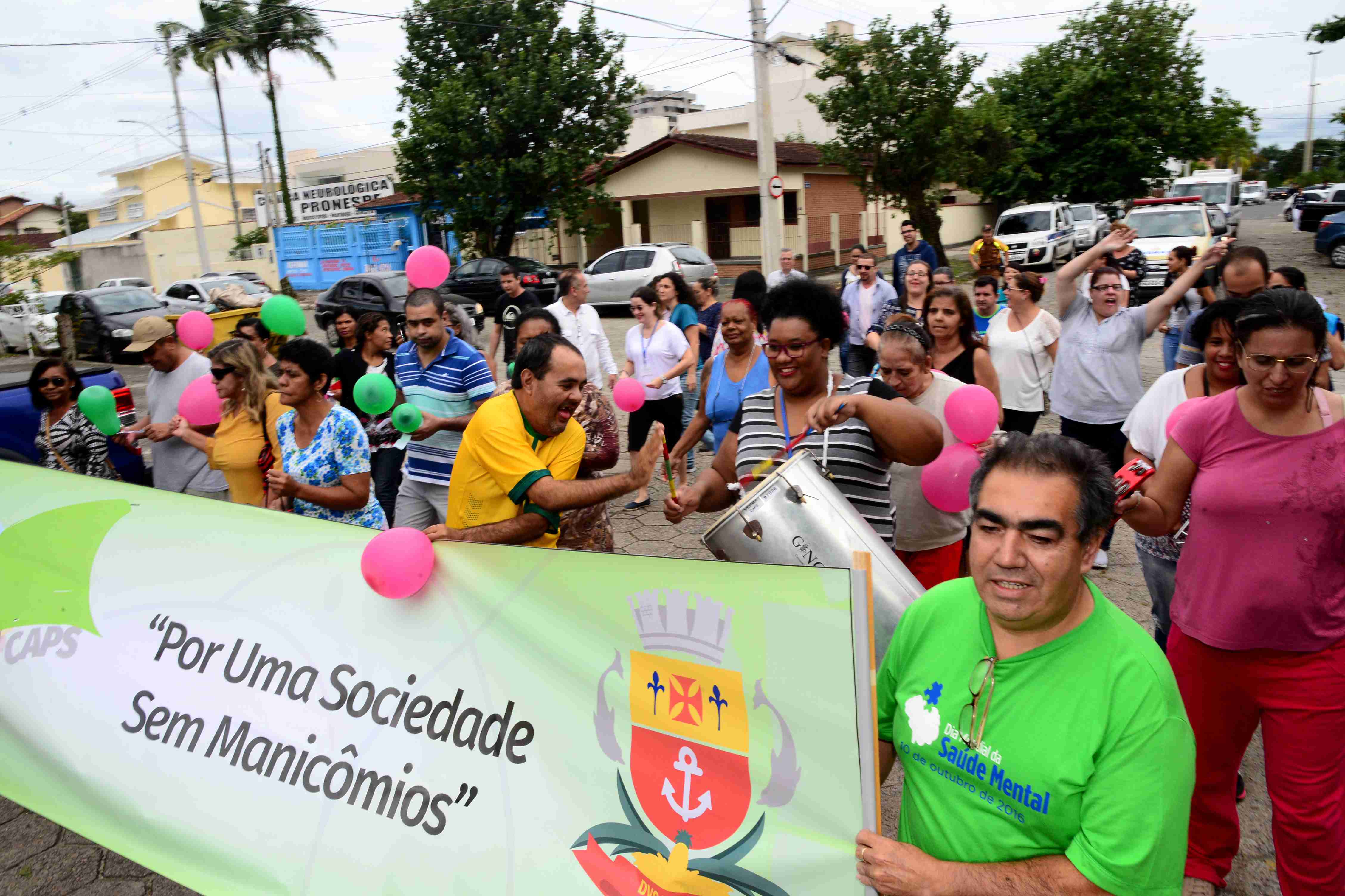 Caminhada marca Dia de Luta Antimanicomial em Caraguá