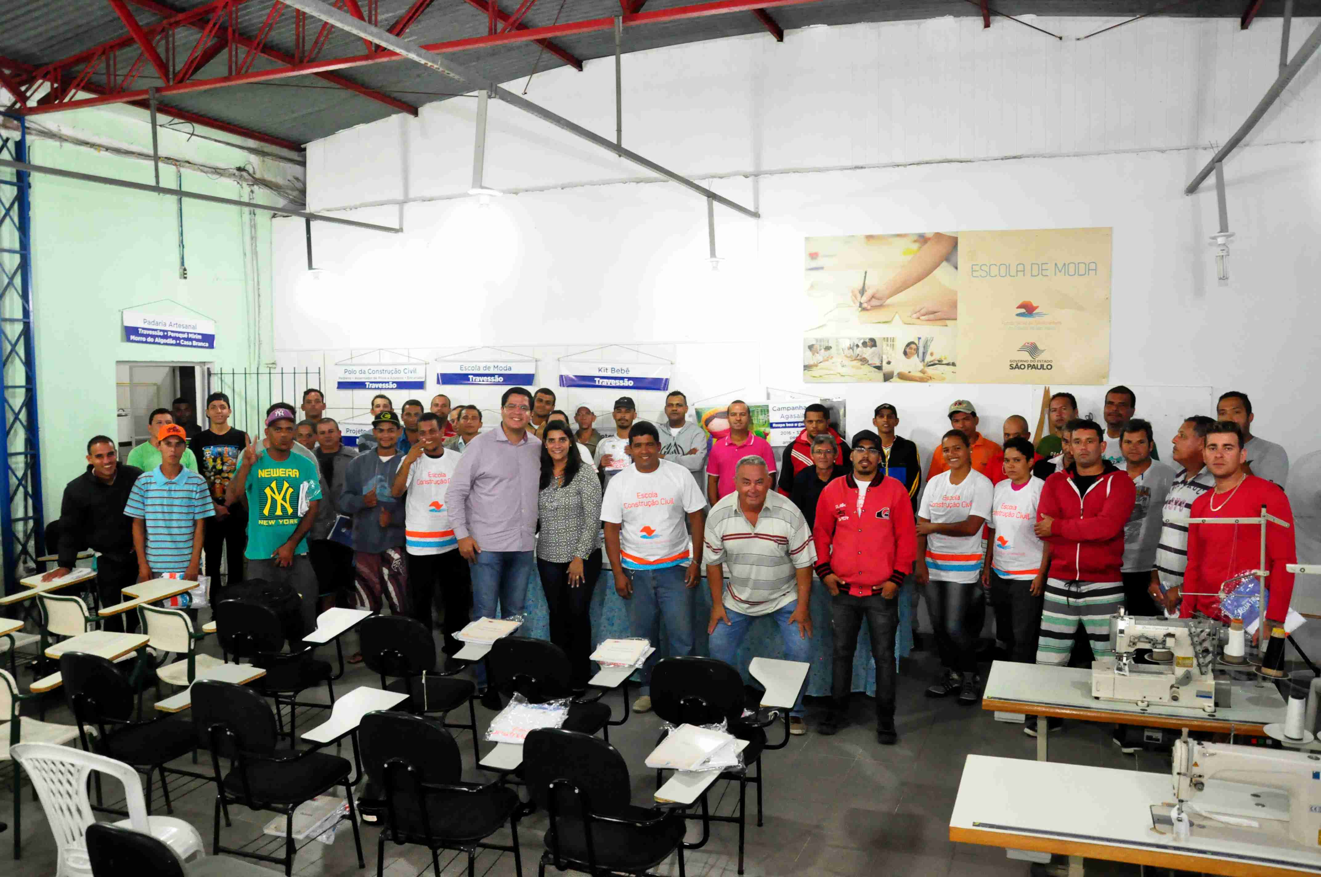 Fundo Social de Solidariedade inicia novas turmas dos cursos do Polo da Construção Civil