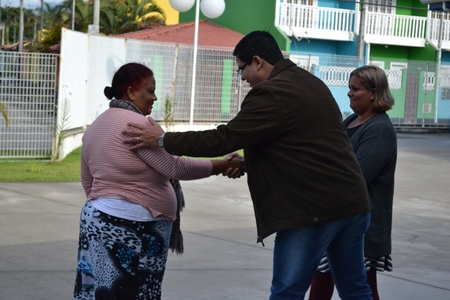 Aguilar Junior visita Centro Comunitário do Morro do Algodão