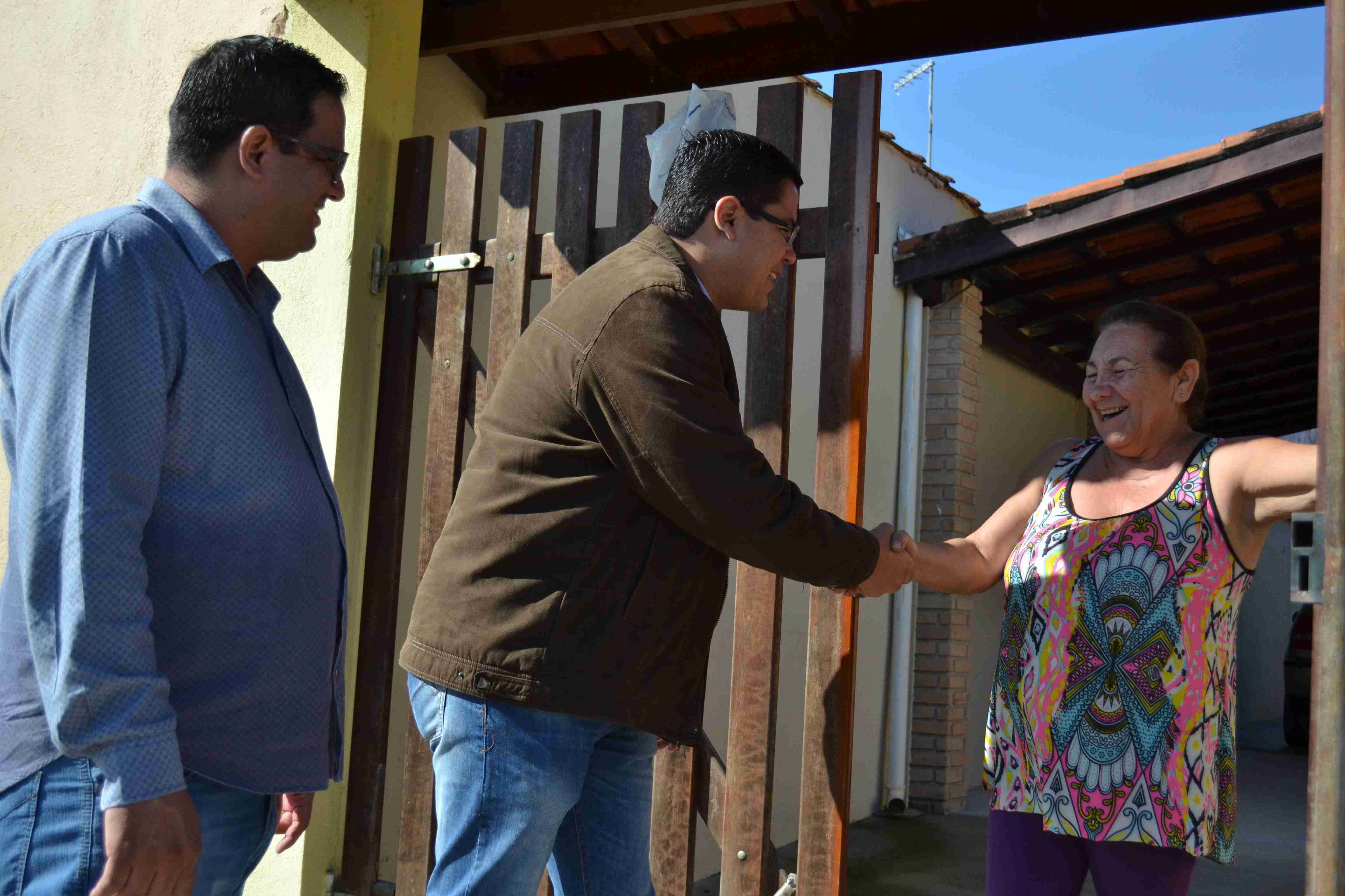 Aguilar Junior visita área que receberá obras da Creche do Golfinho (Fotos: Lucas Camargo/PMC)