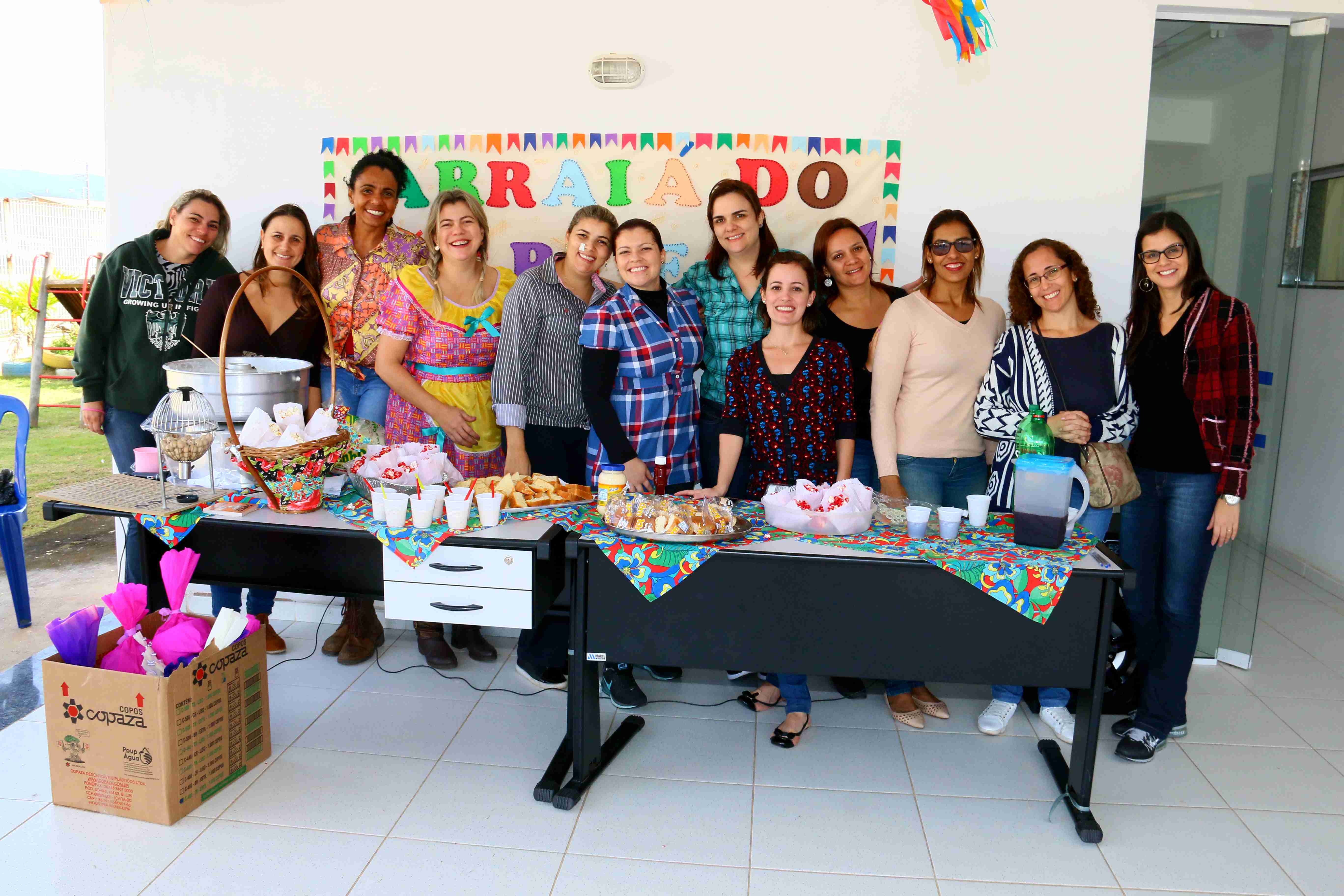 Cries promovem festa junina para alunos e familiares (Fotos: Luís Gava/PMC)