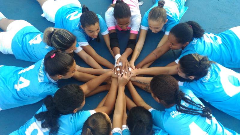 Futsal feminino - Capa