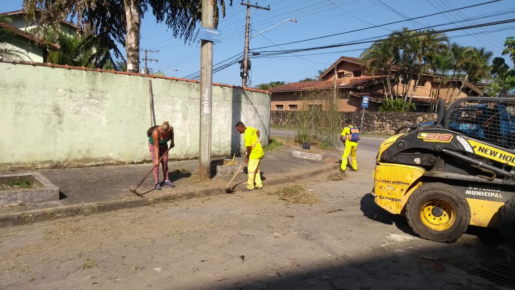 Jardim Santa Rosa e Tabatinga recebem mutirão de limpeza  (Fotos: Divulgação/PMC)