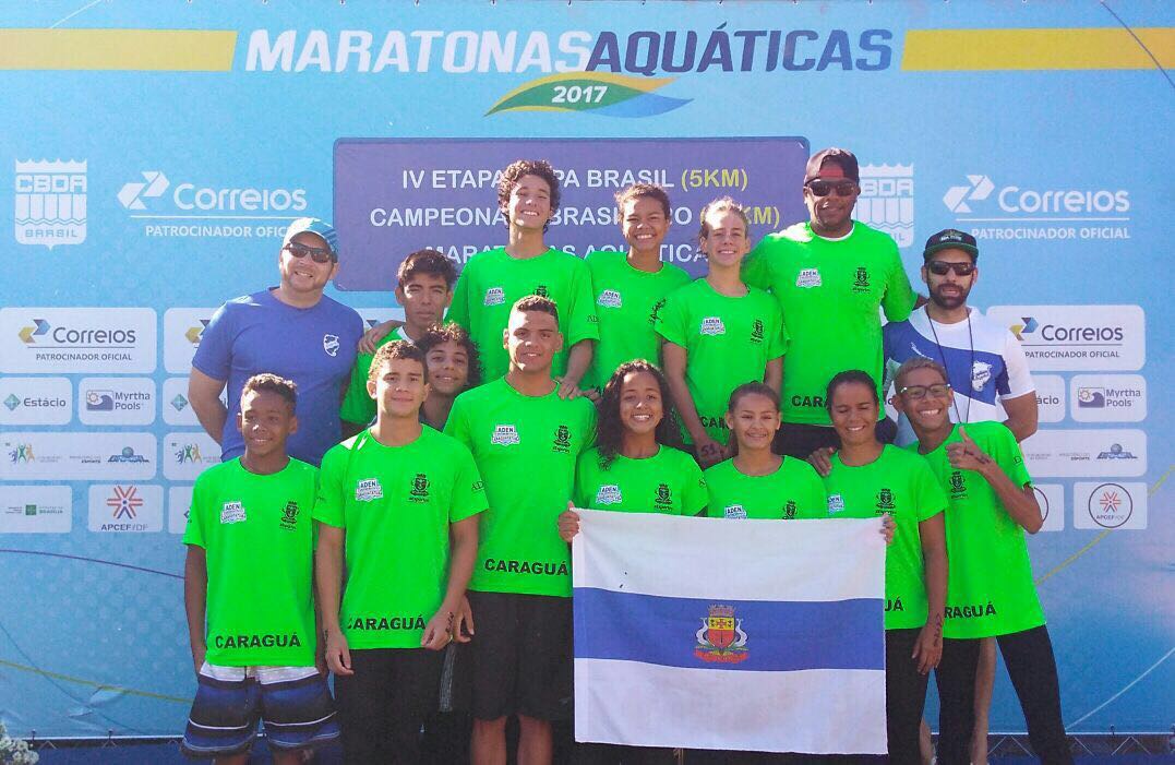 Atletas da Natação de Caraguatatuba competem em Brasília e conquistam bons resultados