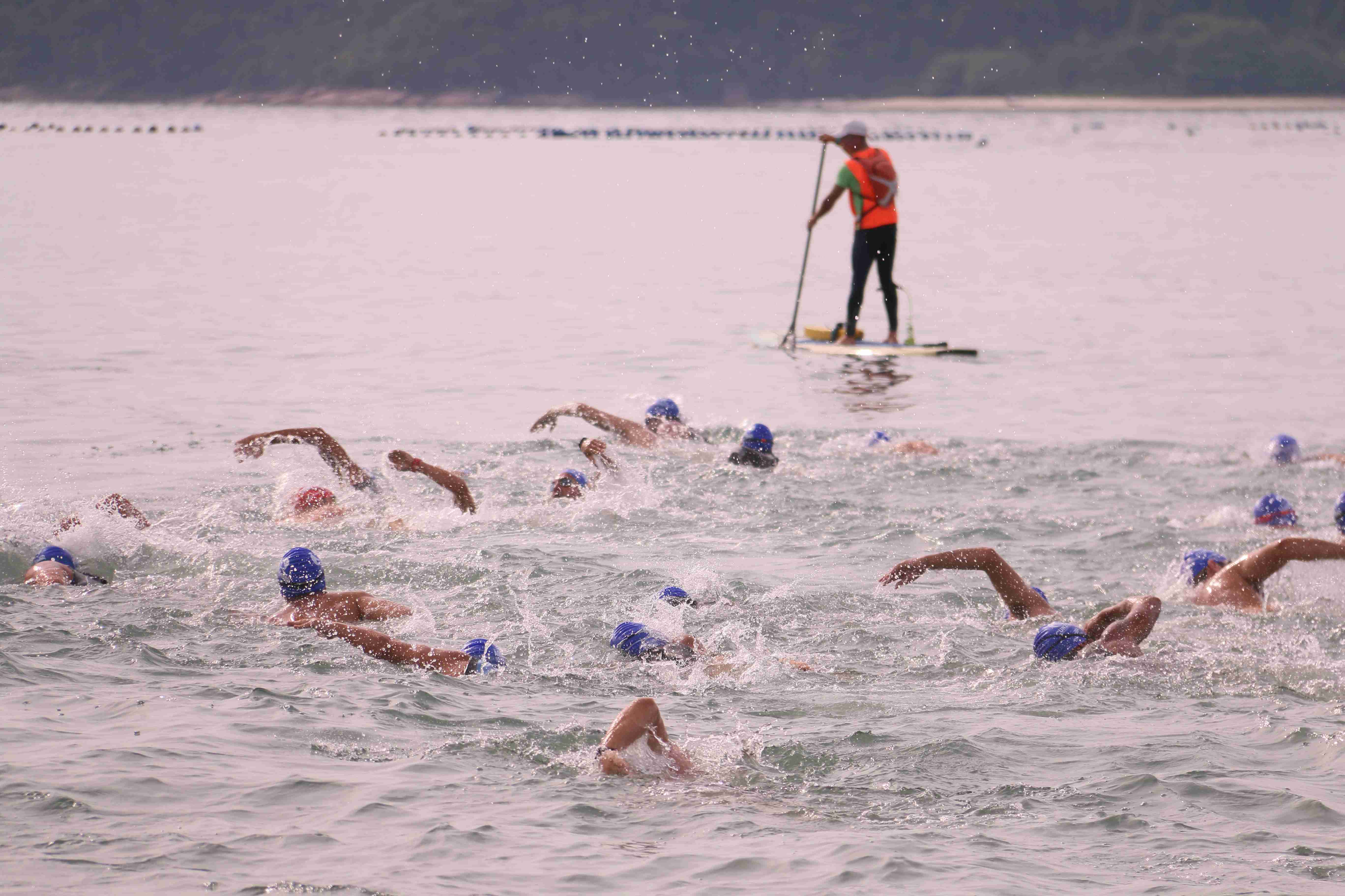 Nadadoras de Caraguatatuba se destacam da Maratona Aquática “Aquaman” (Fotos: Lucas Camargo/PMC)