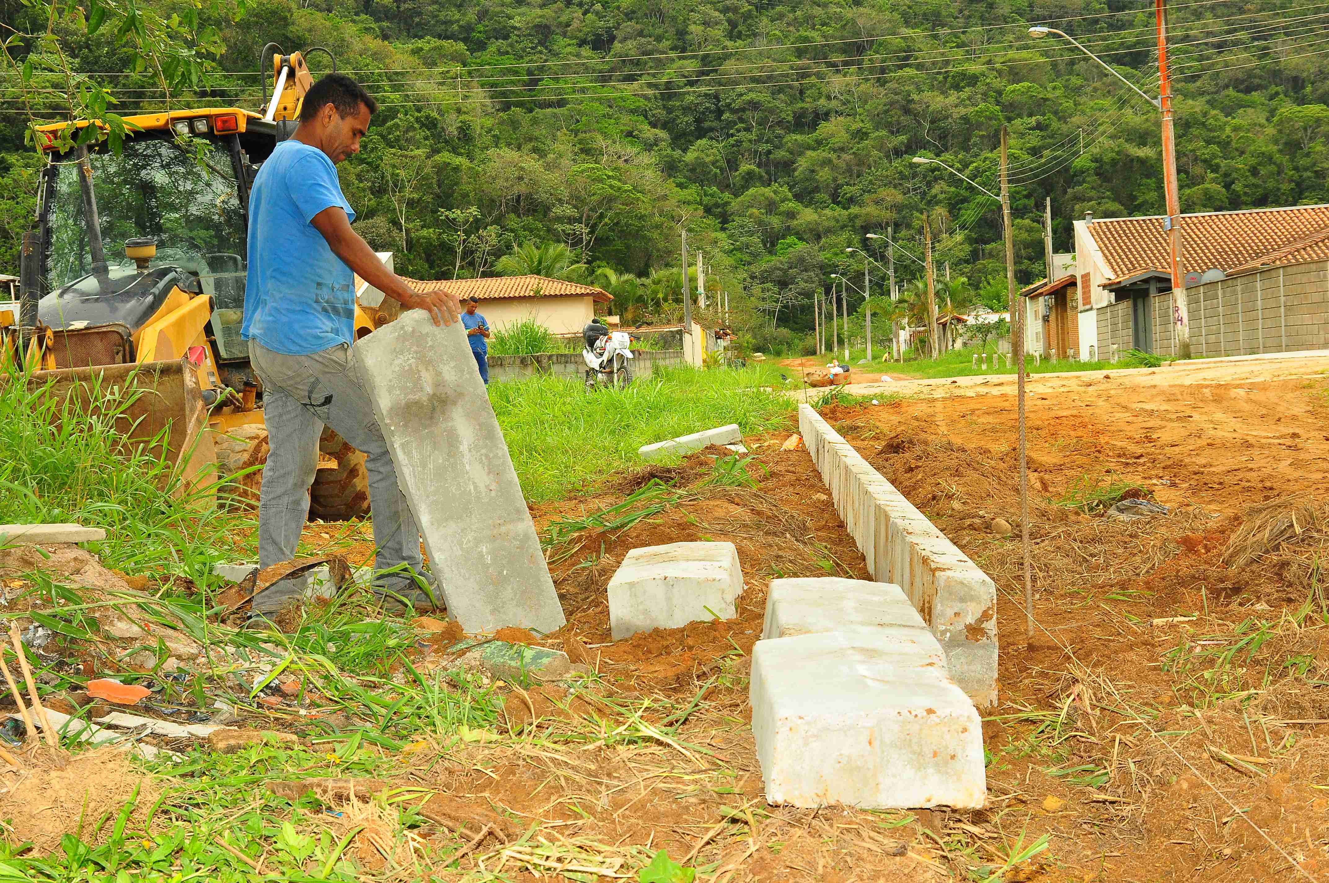 Obras de drenagem no Jardim do Sol iniciam esta semana (Fotos: Cláudio Gomes/PMC)