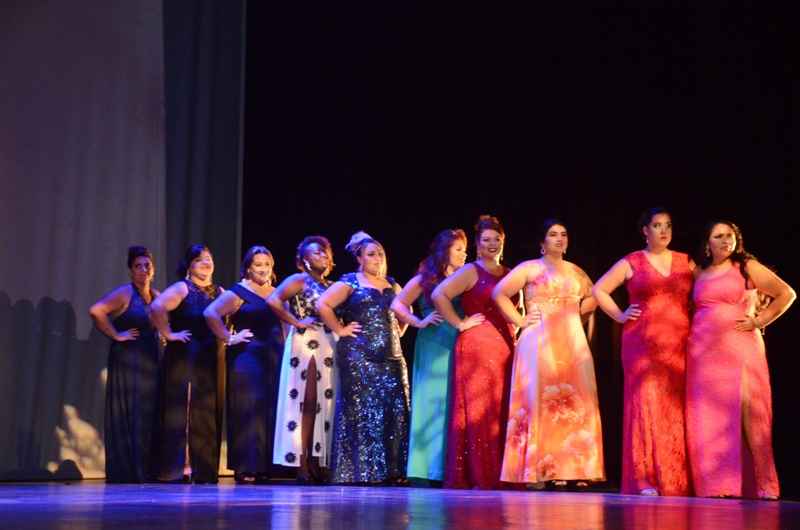 1° Miss Plus Size foi realizado neste sábado no Teatro Mário Covas