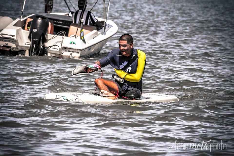 Paratleta de Caraguatatuba conquista ouro na etapa Ilhabela do Aloha Spirit (Foto: Fábio Mota)