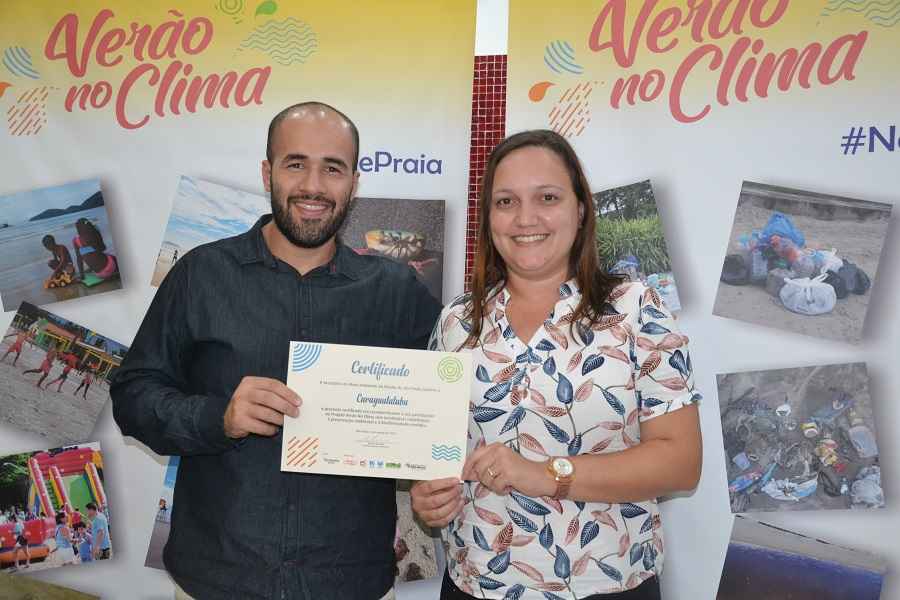 Caraguatatuba se destaca no evento de encerramento da Campanha Verão no Clima em São Paulo (Fotos: Mayara Peixoto/PMC)