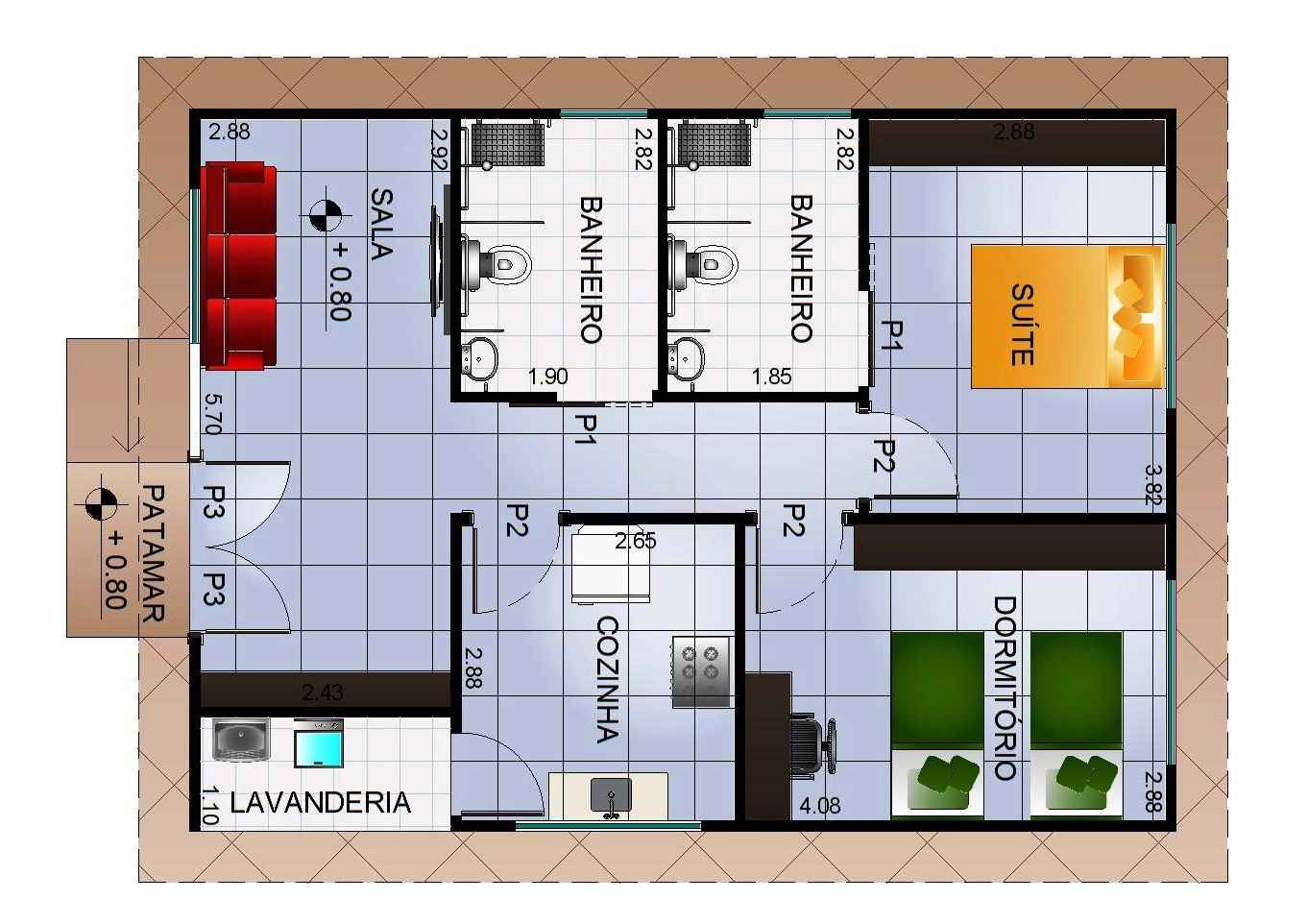 MODELO 08A - PLANTA