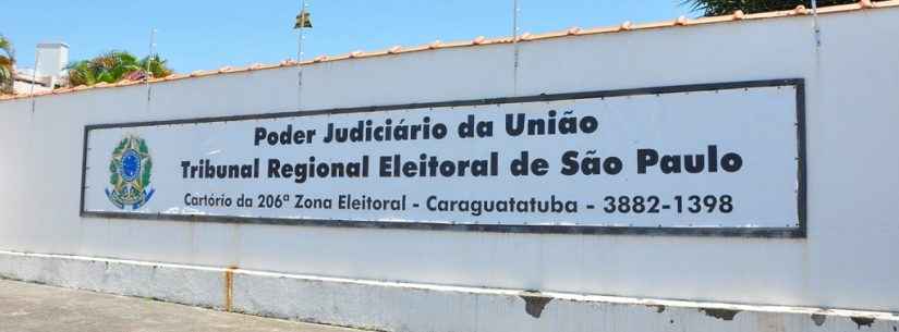Cartório Eleitoral de Caraguatatuba faz plantão neste sábado e domingo