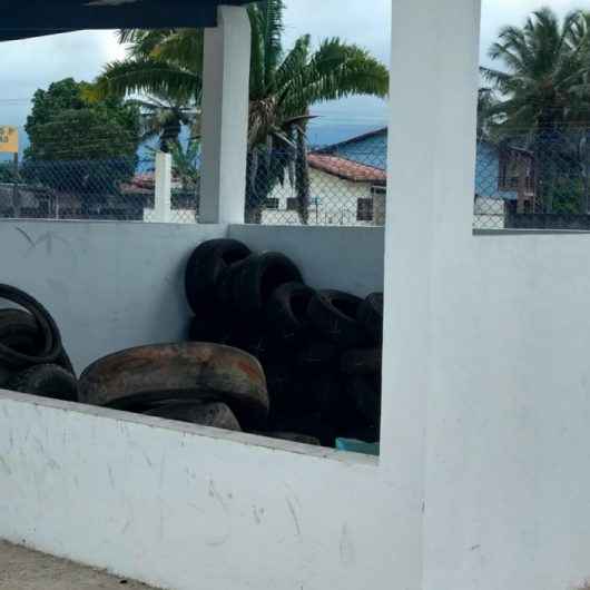 Prefeitura de Caraguatatuba realiza destinação correta de pneus e lâmpadas