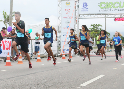 Inscrições para a 2ª etapa do Circuito Caraguá Corrida de Rua  serão em troca de café e produtos de limpeza