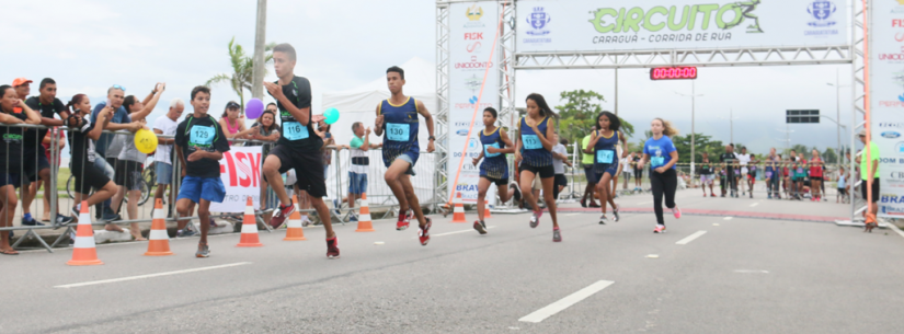 Inscrições para a 2ª etapa do Circuito Caraguá Corrida de Rua  serão em troca de café e produtos de limpeza