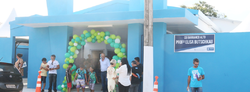 Barranco Alto ganha Centro de Educação Infantil integral para 100 crianças