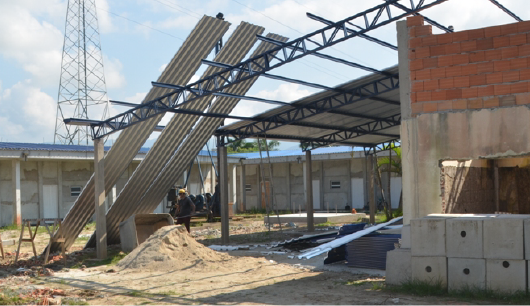 Após rescisão de contrato com antiga empresa, Prefeitura retoma construção do Lar do Idoso do Santamarina