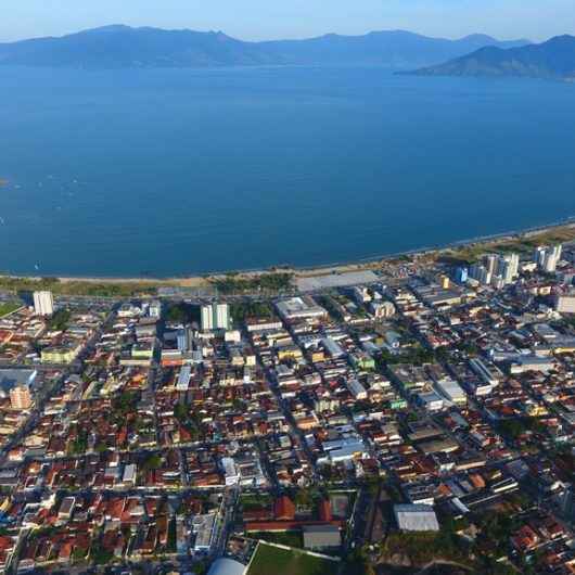 Vista aérea da cidade