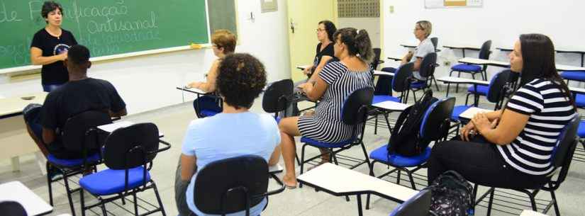 Fundo Social dá início ao curso de Panificação Artesanal para alunos do PROEJA