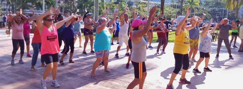 Sepedi promove aula de zumba no Programa Praia Acessível