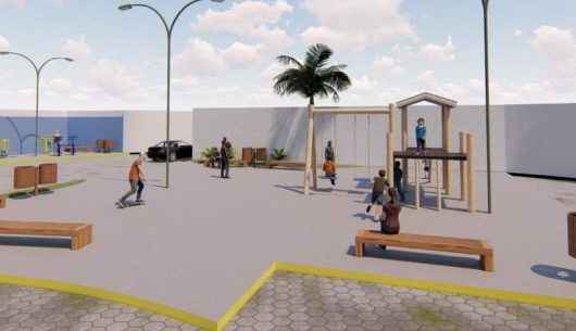 Prefeitura entrega praça revitalizada no Jaraguazinho