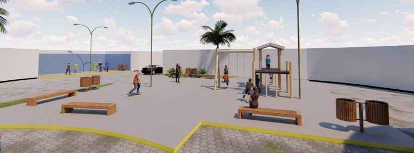 Prefeitura entrega praça revitalizada no Jaraguazinho