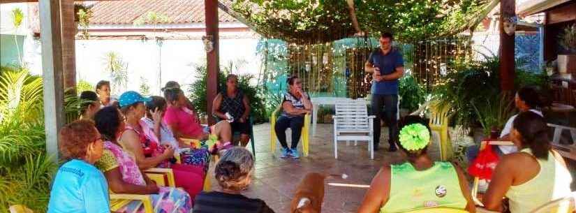Idosos de Caraguatatuba participam de palestra sobre as práticas de vendas abusivas