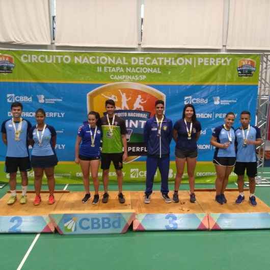 Badminton de Caraguatatuba conquista resultado inédito no Circuito Nacional Decathon Perfly