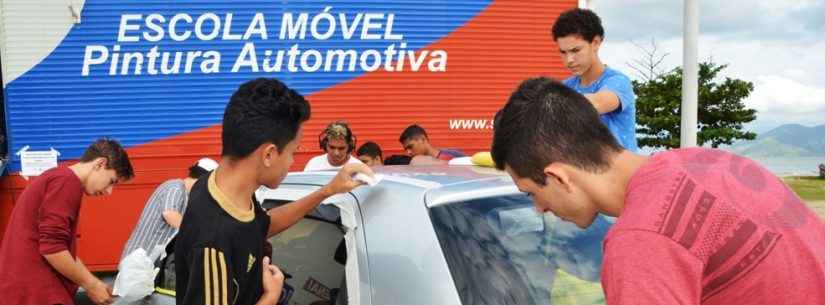 Curso de Polidor de Automóveis encerra em Caraguatatuba