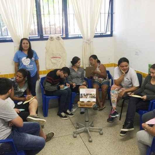 CEI/EMEI Messias Mendes de Souza recebe palestra sobre tema da campanha “Doe leite, alimente a vida”