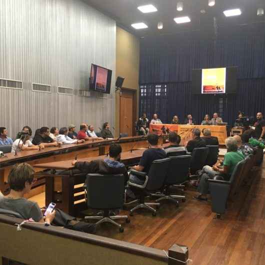 Prefeitura de Caraguatatuba e Colônia de Pescadores participam de audiência pública na Assembleia Legislativa de São Paulo