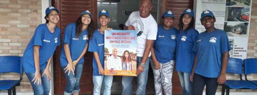 Guarda Mirim de Caraguatatuba participa de ações no combate a dengue