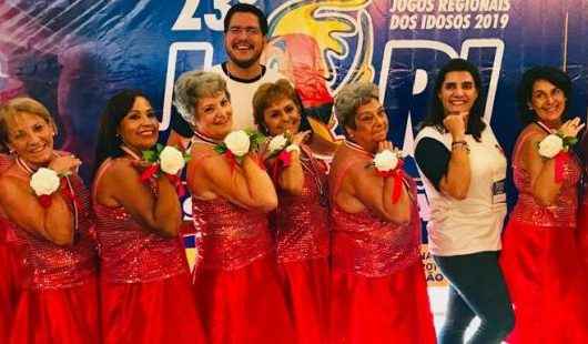 Delegação de Caraguatatuba participa da abertura dos 23º Jogos Regionais do Idoso