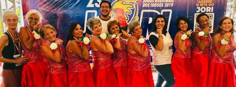 Delegação de Caraguatatuba participa da abertura dos 23º Jogos Regionais do Idoso