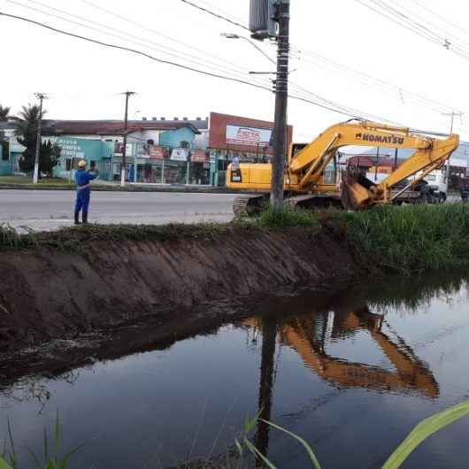 Prefeitura continua ações de drenagem no Pontal de Santamarina