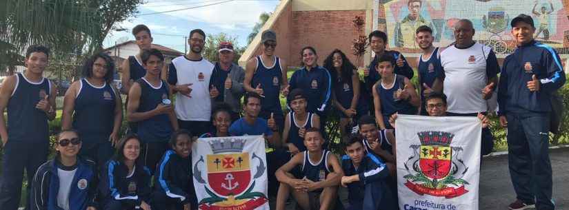 Equipe juvenil de atletismo de Caraguatatuba conquista pódio nos Jogos Abertos da Juventude