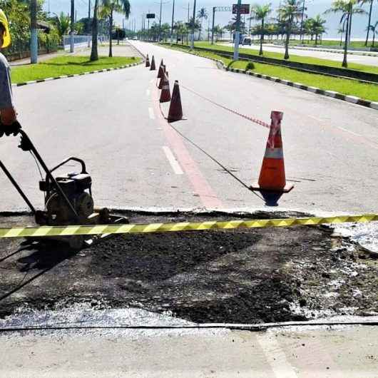 Sabesp inova e agiliza reposição de asfalto em Caraguatatuba
