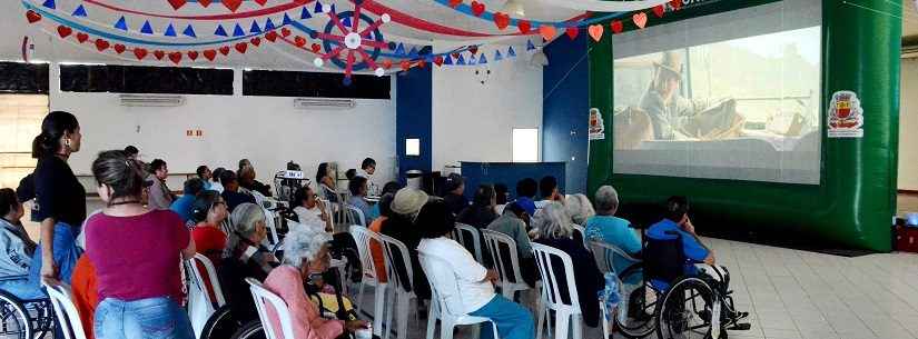 Cinema nos Bairros tem programação especial no Pegorelli e Alto do Jetuba nas férias escolares