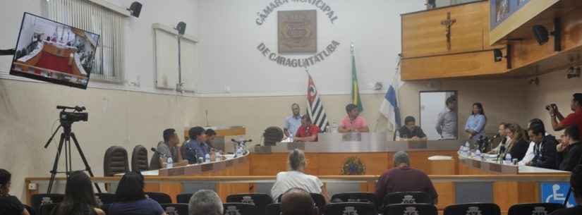 Audiências dos projetos da Guarda Civil e LDO de 2020 de Caraguatatuba encerram nesta quarta Câmara Municipal