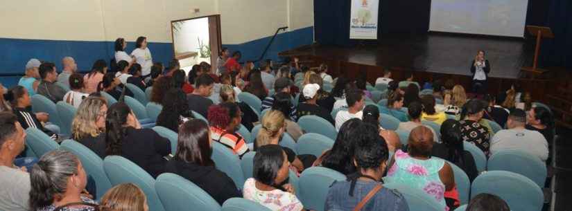 Palestras sobre “Pesca predatória e resíduos no mar” e “Manipulação de Pescados” lotam anfiteatro da Fundacc