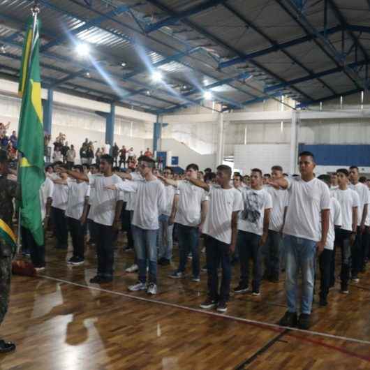 Solenidade de juramento à Bandeira deve reunir 550 jovens em Caraguatatuba nesta quinta-feira (29/08)