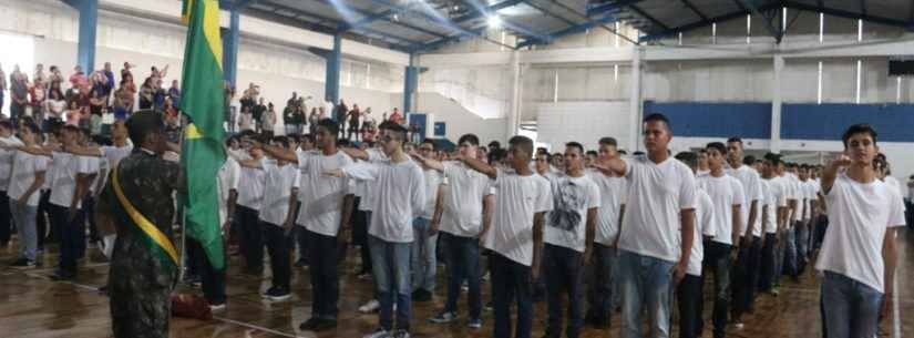 Solenidade de juramento à Bandeira deve reunir 550 jovens em Caraguatatuba nesta quinta-feira (29/08)