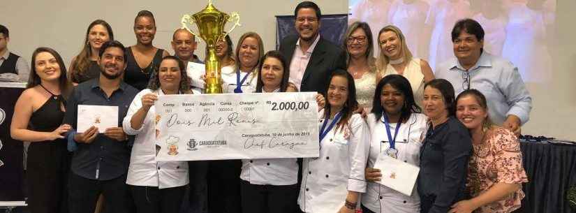 Escondidinho Dengo de mãe da escola Euclydes Ferreira é o vencedor do Chef Caraguá