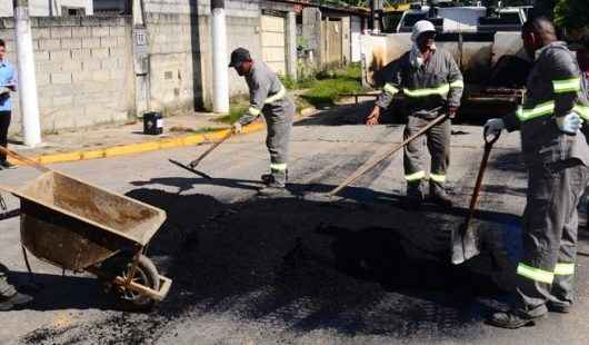 Prefeitura inicia 2ª fase das obras de recapeamento da Guilheme de Almeida, Morro do Algodão
