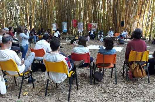 Mestre Angolinha e Cia de Moçambique participam do evento ‘Encontro com os Mestres’, em Jacareí Mestre Angolinha e Cia de Moçambique participam do evento ‘Encontro com os Mestres’, em Jacareí