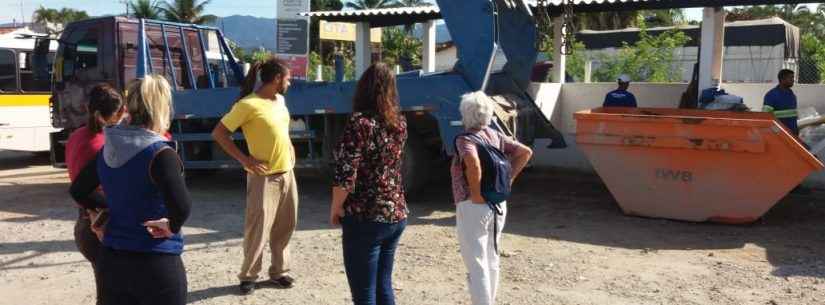 Membros do CTEA visitam Ecopontos e ATT para conhecer gestão de resíduos de Caraguatatuba