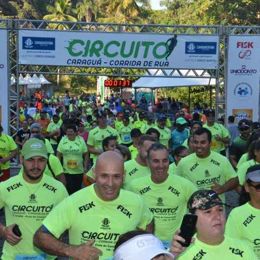 Inscrições para a 3ª etapa do Circuito Caraguá Corrida de Rua começam na segunda-feira (05/08) em troca de kit de alimentos