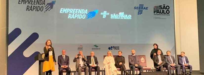 Caraguatatuba marca presença no Lançamento do Programa Empreenda Rápido do Governo de São Paulo