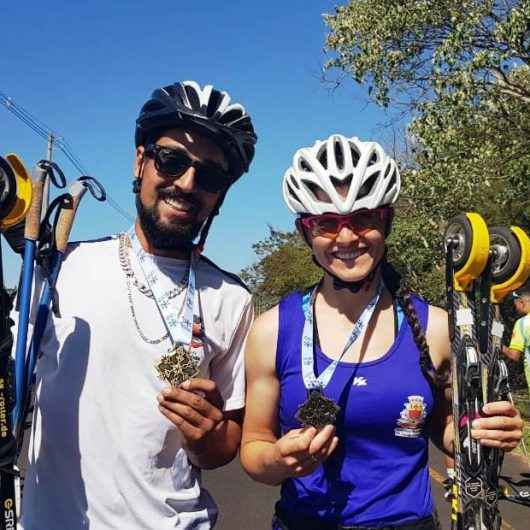 Atletas de Caraguatatuba conquistam sete ouros na 2ª etapa do Circuito Brasileiro de Rollerski